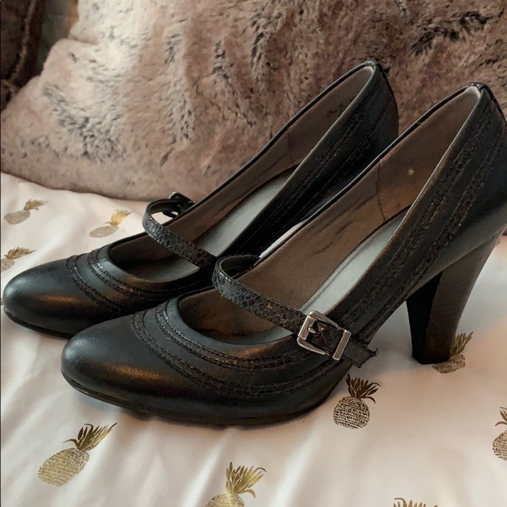 Brand new black Mary Janes 8.5